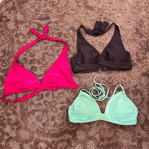 Bathing Suit Top Lot Women Size Medium